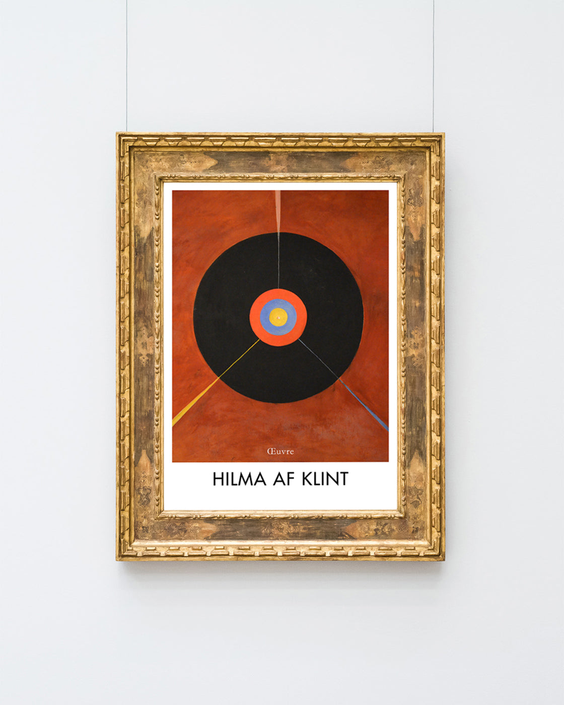 Hilma af Klint - Museum-Poster II Der Schwan, Nr. 18