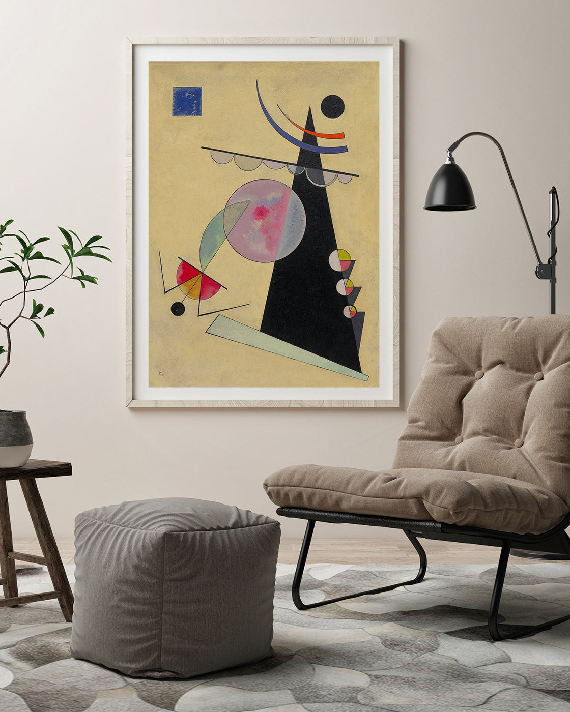 Wassily Kandinsky - Helle Einheit (1925)