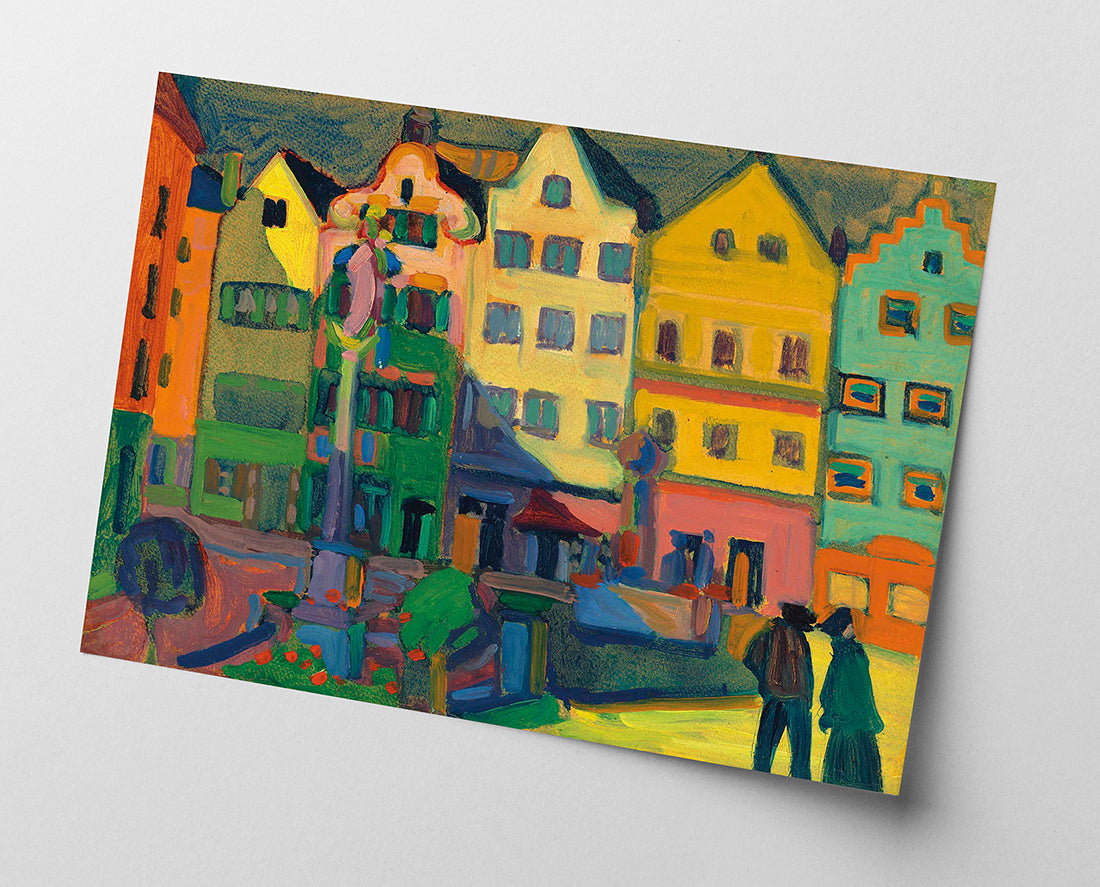 Wassily Kandinsky - Weilheim-Marienplatz