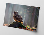 Eule im Wald