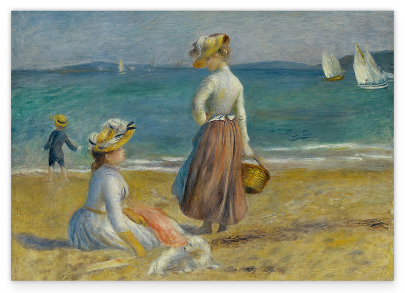 Auguste Renoir - Menschen am Strand