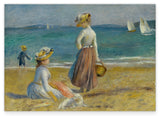 Auguste Renoir - Menschen am Strand