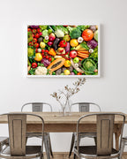 Buntes Obst und Gemüse