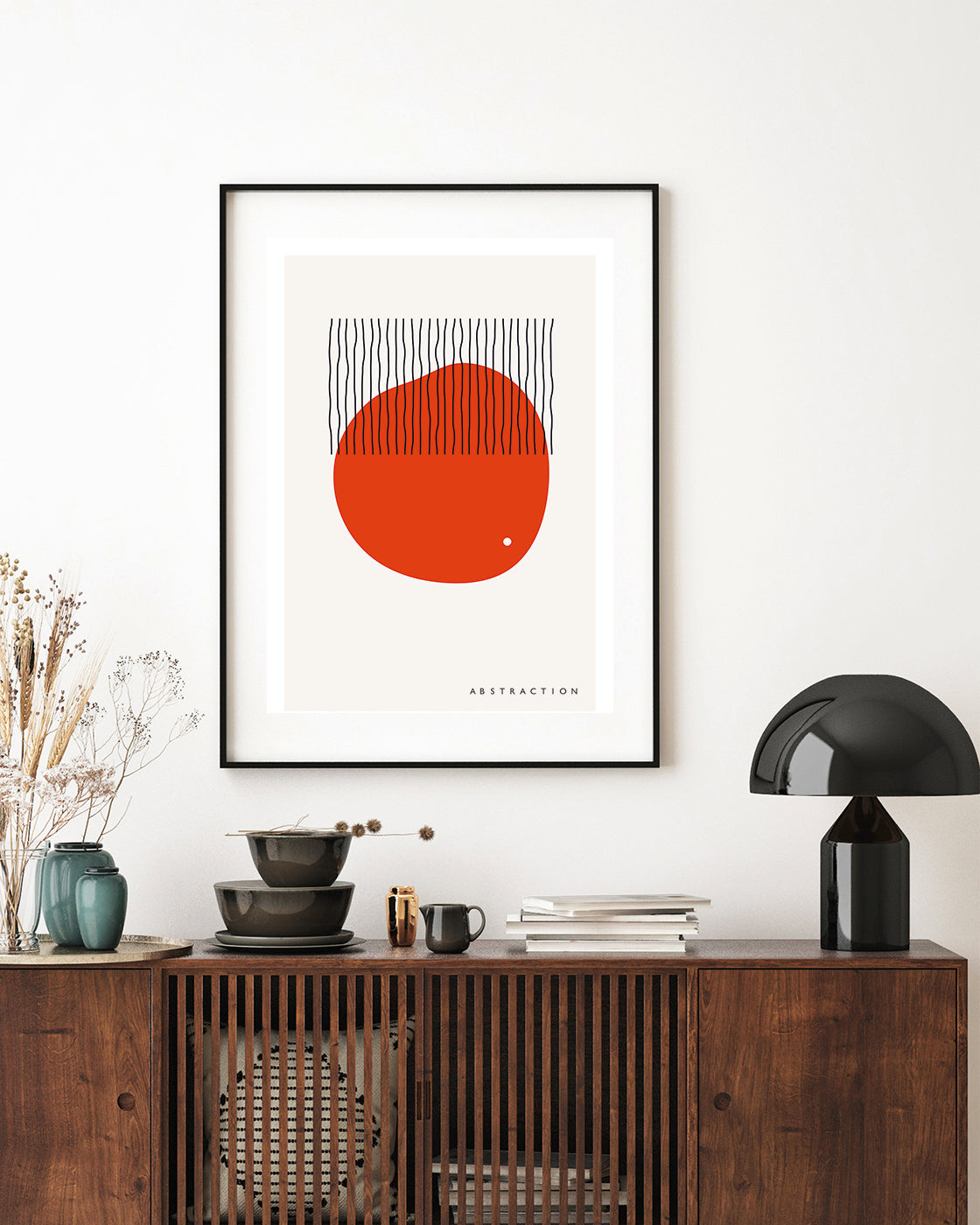 Abstraction in red I