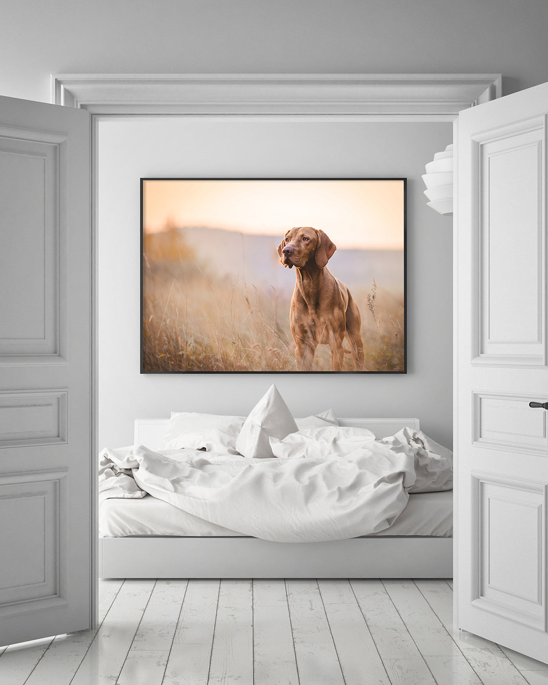 Jagdhund in der Natur