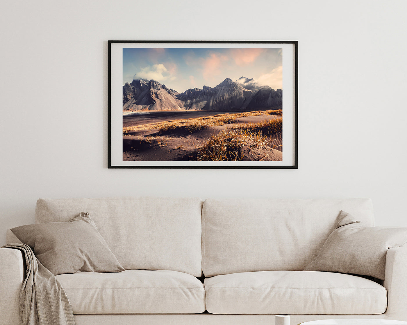 Berge in einer Wüstenlandschaft