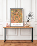 Alfons Mucha - Museum-Poster Frau mit Blumen II