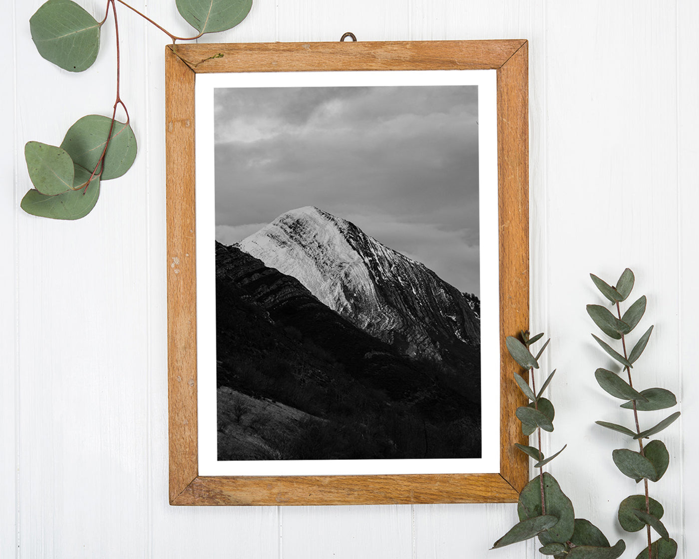 Berge - Schwarz-Weiß