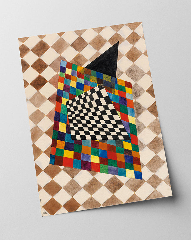 Wassily Kandinsky - Kariertes (1925) Main Image