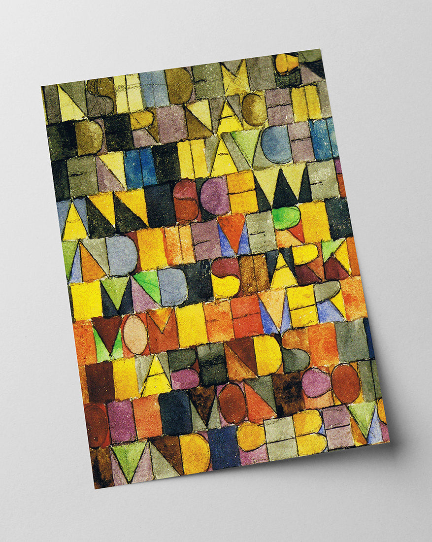 Paul Klee - Einst dem Grau der Nacht enttaucht