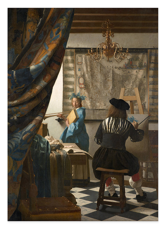Jan Vermeer - Die Allegorie der Malerei (1666/1668)