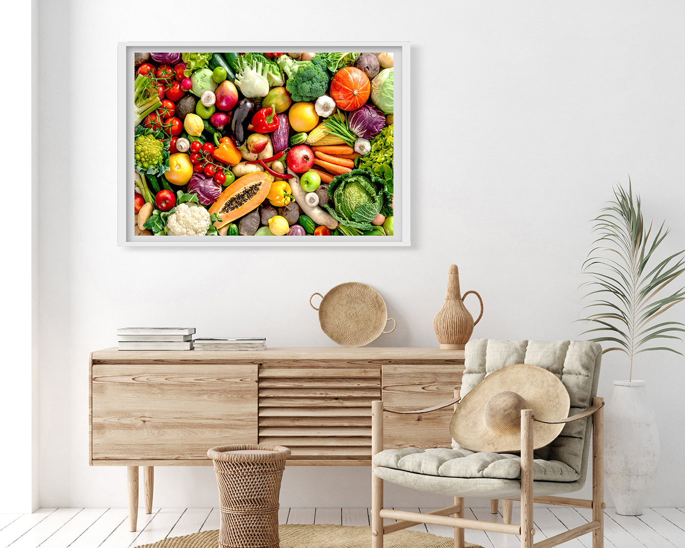 Buntes Obst und Gemüse