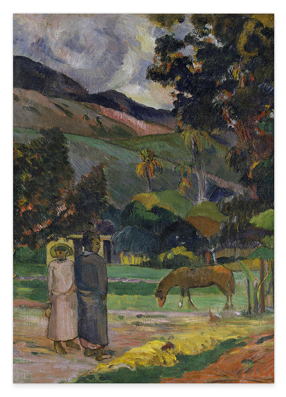 Paul Gauguin - Tahitische Landschaft Hover Image