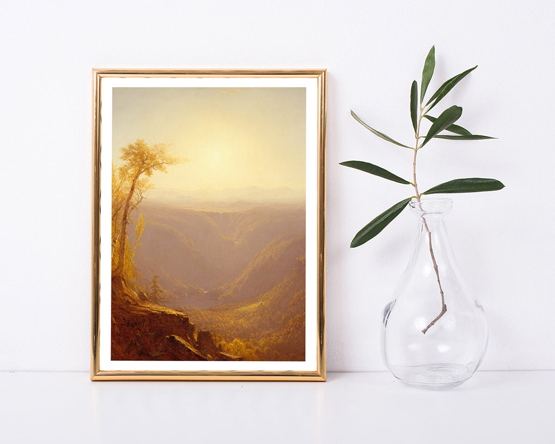 Sanford Robinson Gifford - Eine Schlucht in den Bergen (Kauterkill Gewürznelke)