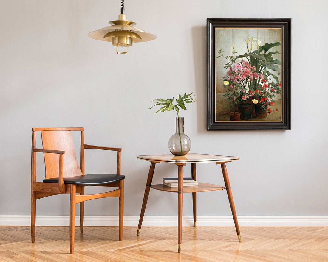 George Cochran Lambdin - Seite eines Gewächshauses