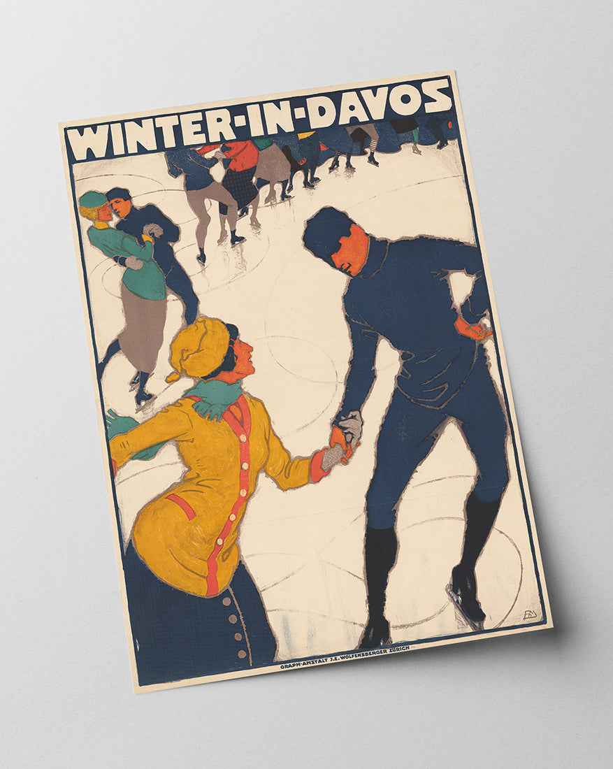 Burkhard Mangold - Winter in Davos