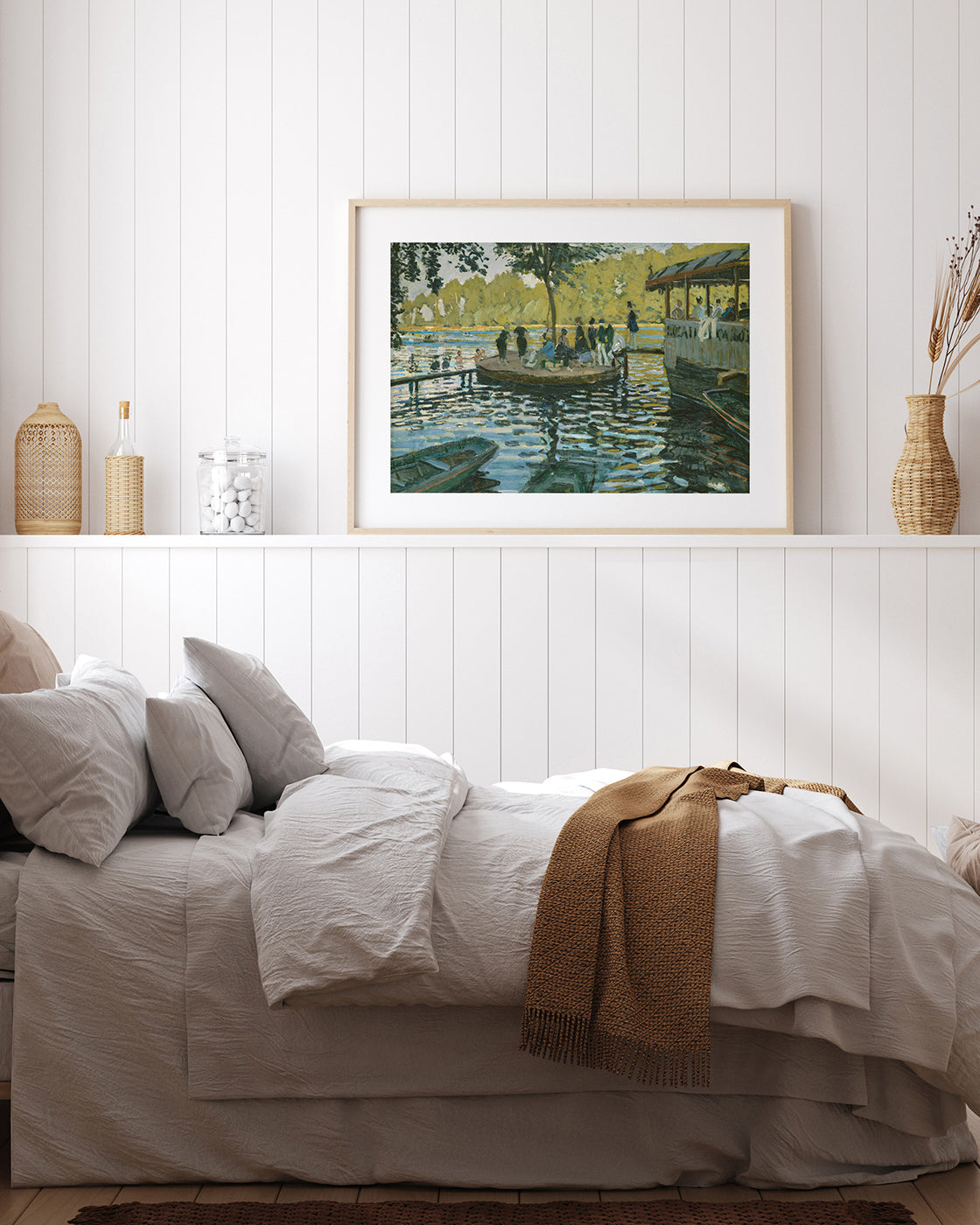 Claude Monet - Badende in La Grenouillère (1869)