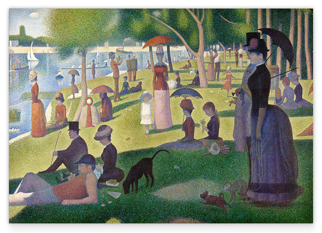 Georges Seurat - Ein Sonntag an der Grande Jatte Hover Image