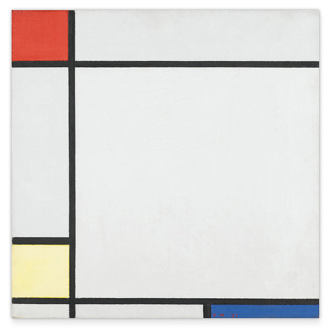 Piet Mondrian - Komposition - Bunte Geometrie Hover Image