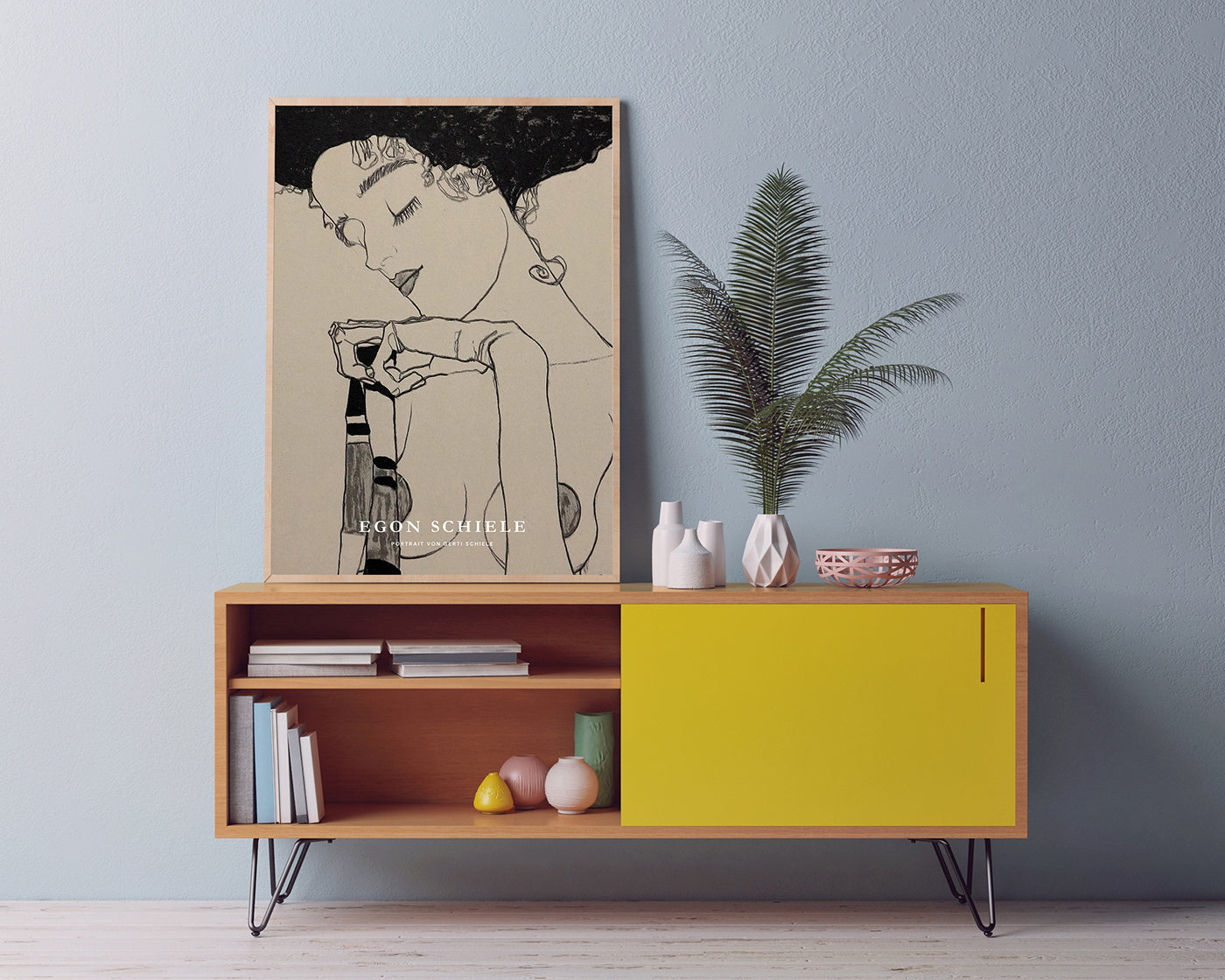 Egon Schiele - Museum-Poster II Portrait von Gerti Schiele