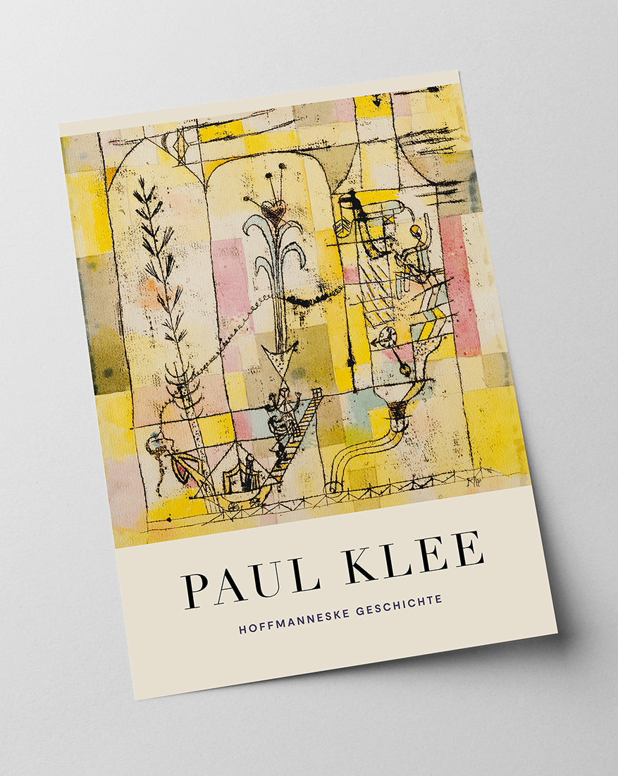 Paul Klee - Museum-Poster Hoffmanneske Geschichte