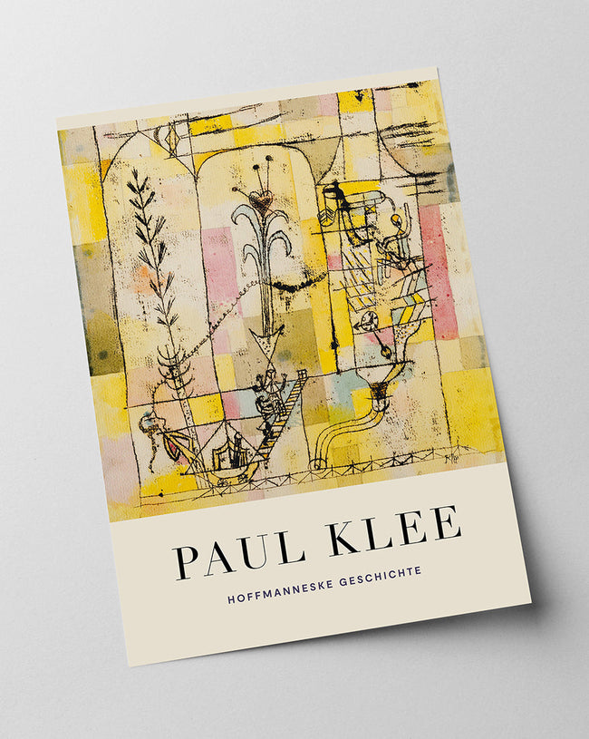 Paul Klee - Museum-Poster Hoffmanneske Geschichte Main Image