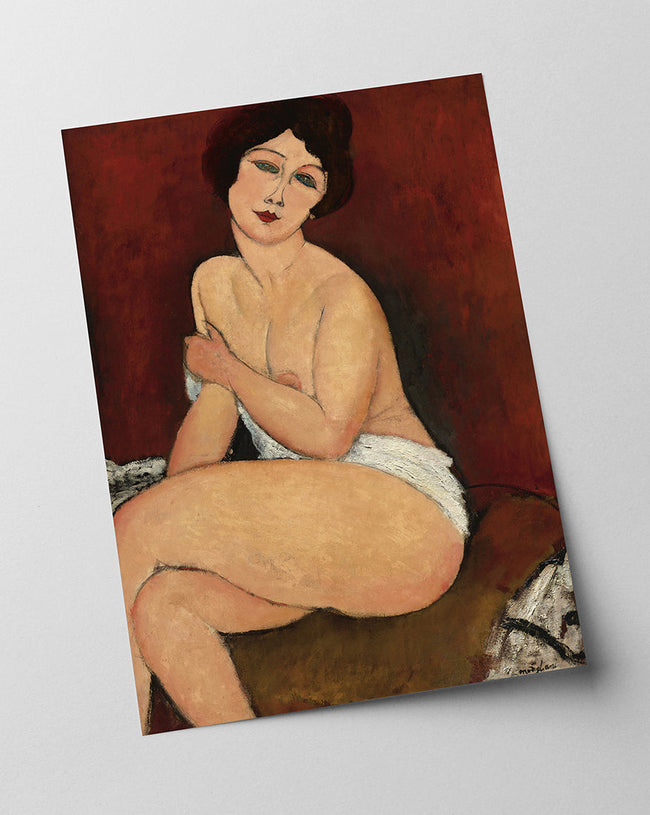 Amedeo Modigliani - Sitzende Nackte auf Divan Main Image