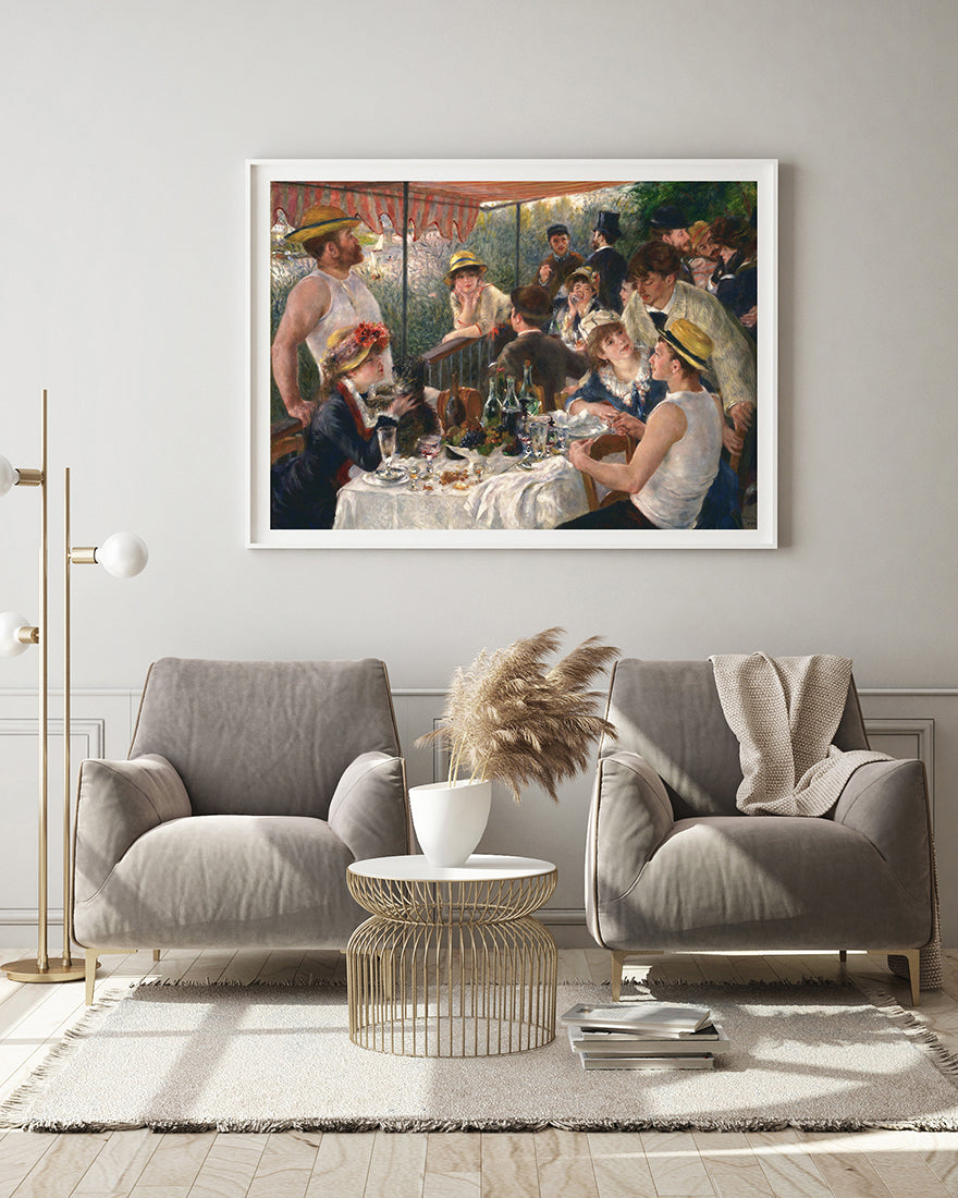 Pierre-Auguste Renoir - Die Mahlzeit der Ruderer