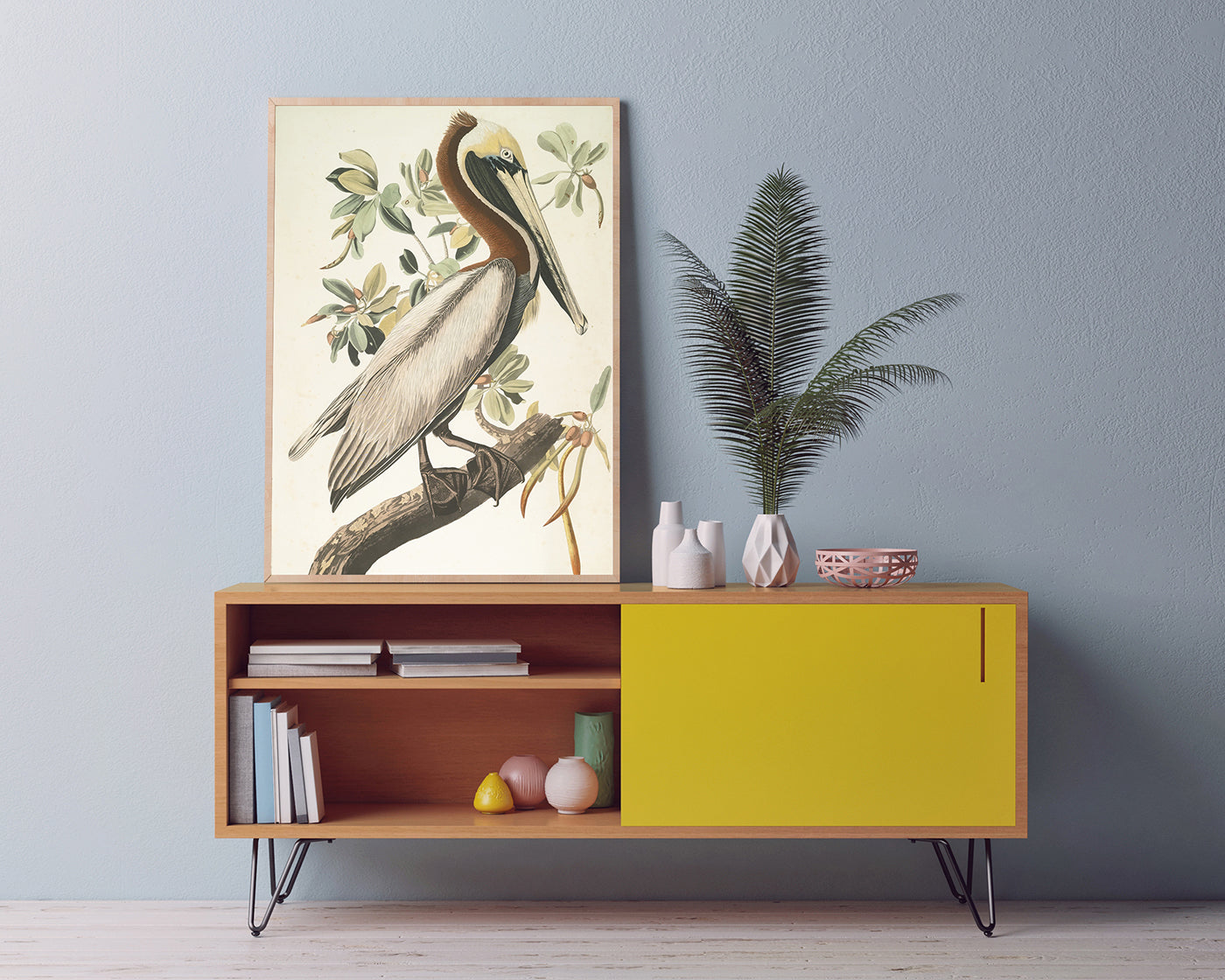 John James Audubon - Pelikan am Baum