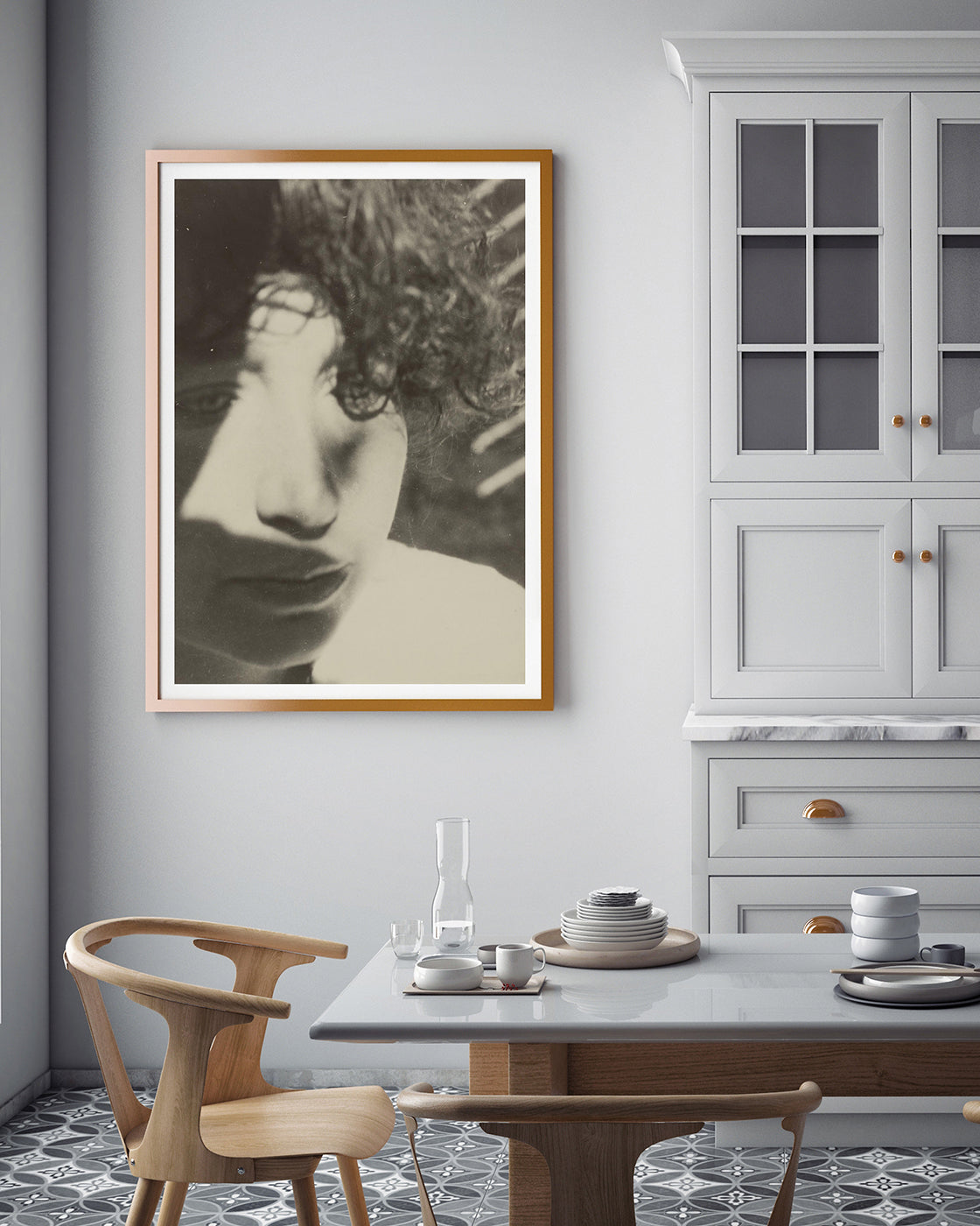 László Moholy Nagy - Schwarz-Weiß Fotografie - Intimes Portrait