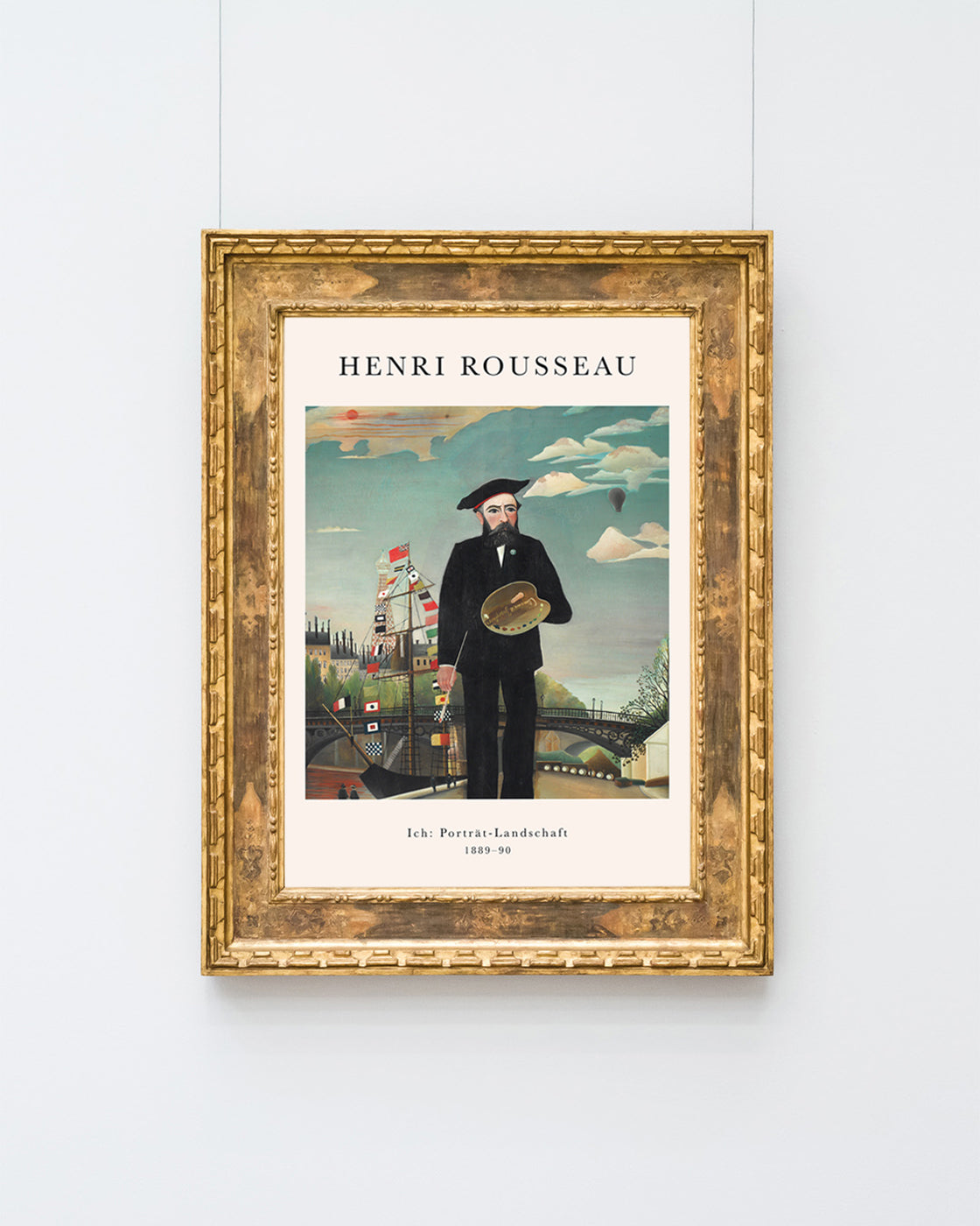 Henri Rousseau - Museum-Poster Ich: Portät-Landschaft