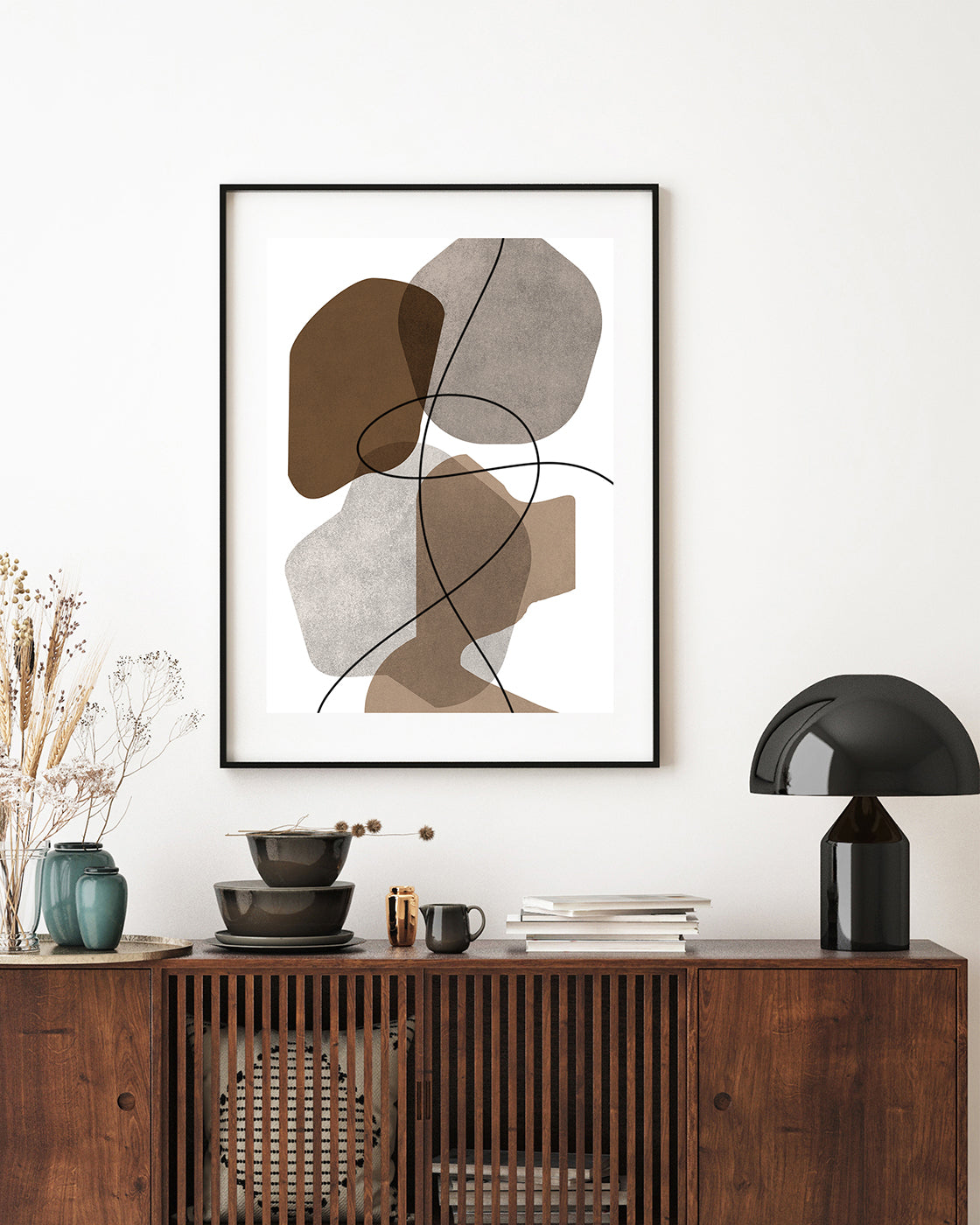 Rund und kantig - Abstrakte Formen