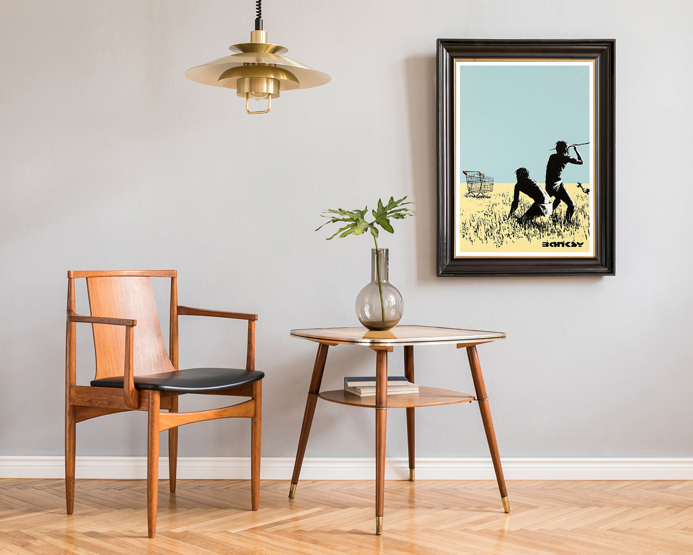 Banksy - Museum-Poster Konsumkritik und Kolonialismus