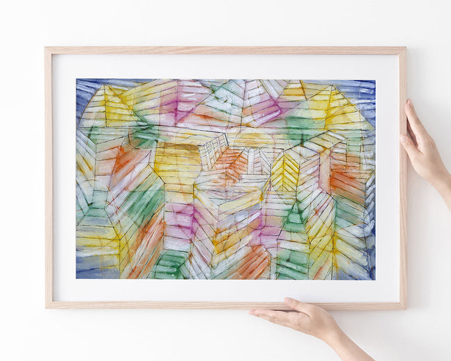 Paul Klee - Bühnen-Gebirgs-Konstruktion (1920) Main Image