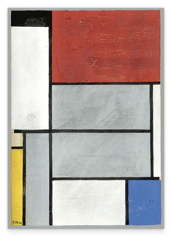 Piet Mondrian - Komposition - Bunte Geometrie