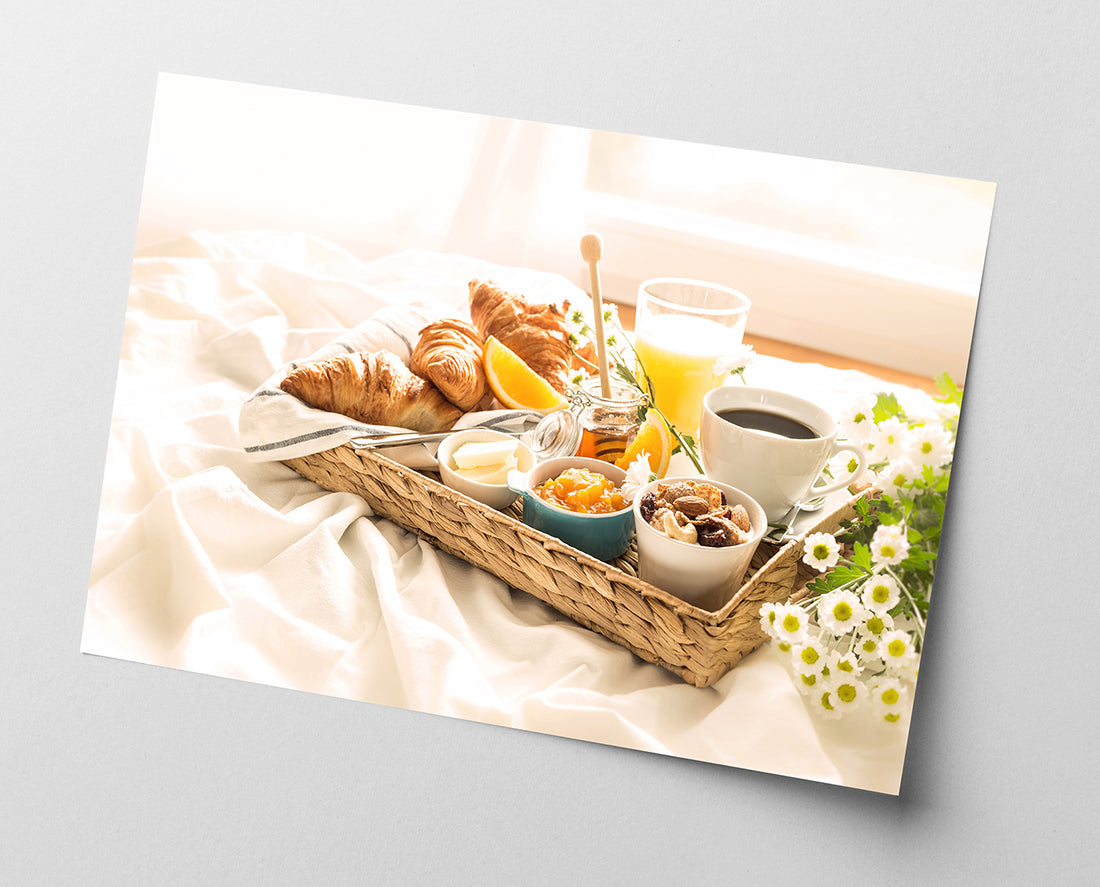 Frühstück am Bett