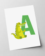 A wie Alligator, ABC Lernen