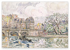 Paul Signac - Paris: Le Place Dauphine