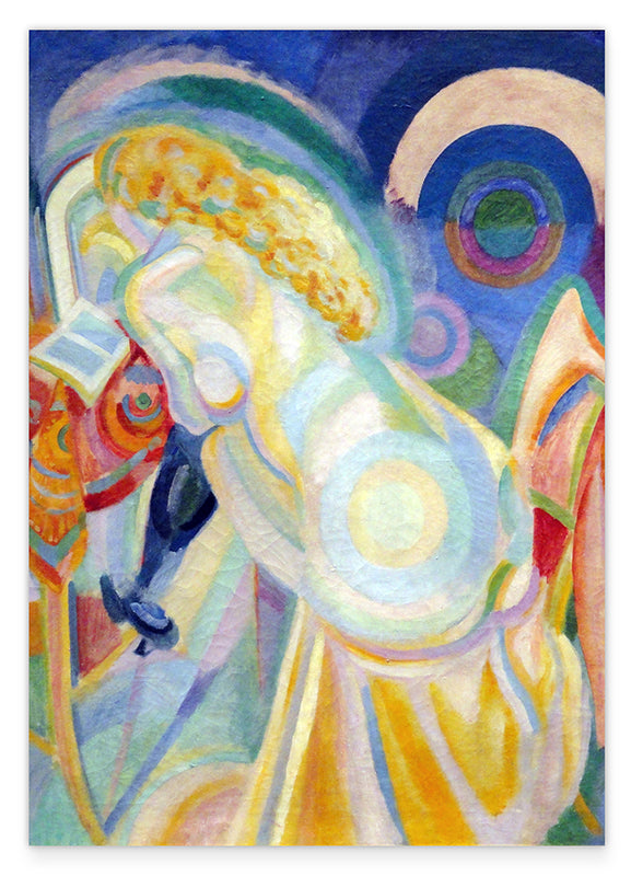 Robert Delaunay - Nakct auf der Toilette Hover Image