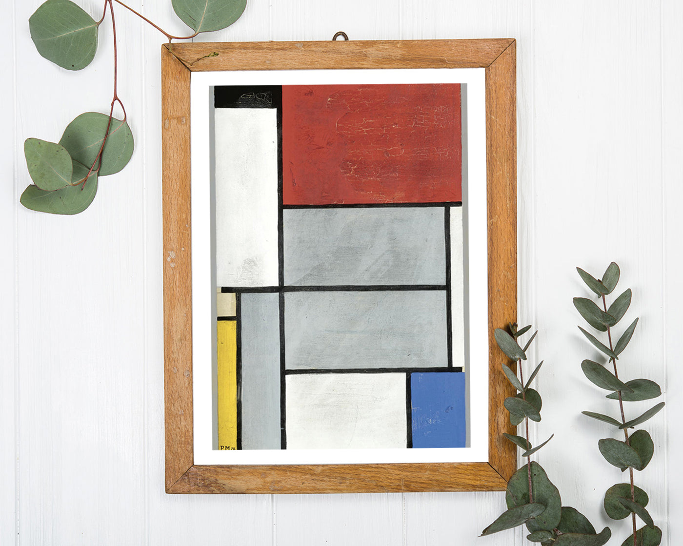 Piet Mondrian - Komposition - Bunte Geometrie