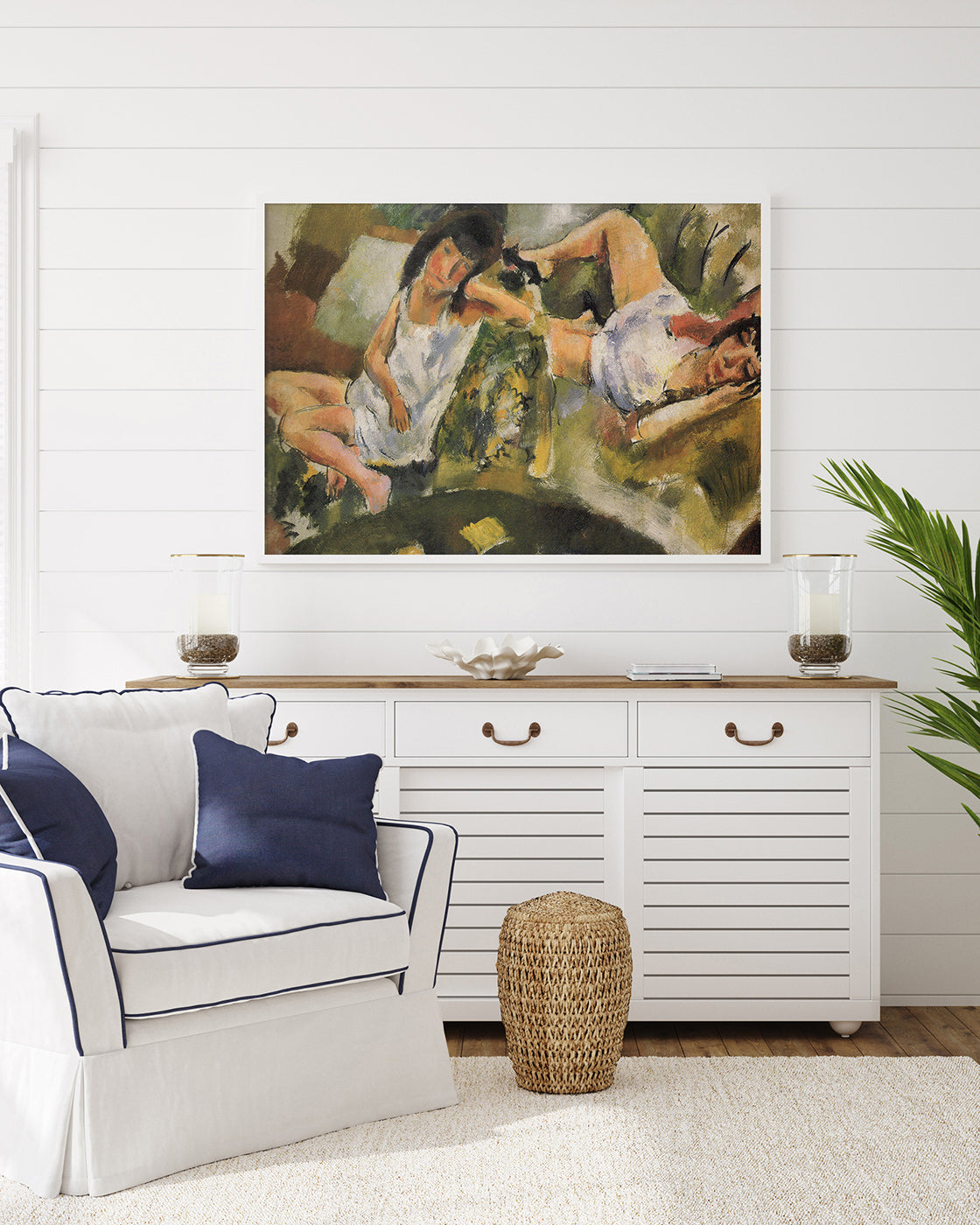 Jules Pascin - Zwei Frauen entspannen