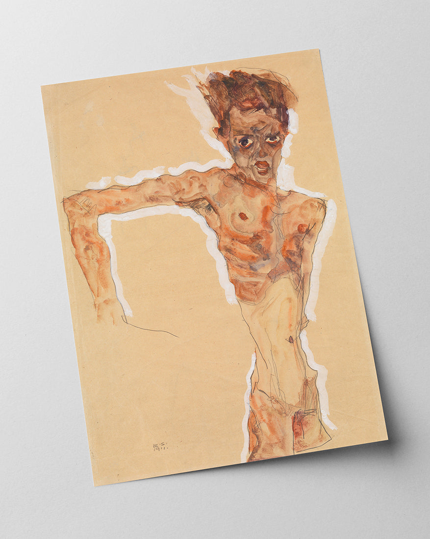 Egon Schiele - Selbstporträt