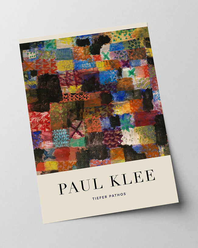 Paul Klee - Museum-Poster Tiefer Pathos Main Image
