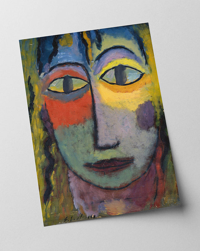 Alexej von Jawlensky - Kopf einer Frau Medusa Main Image