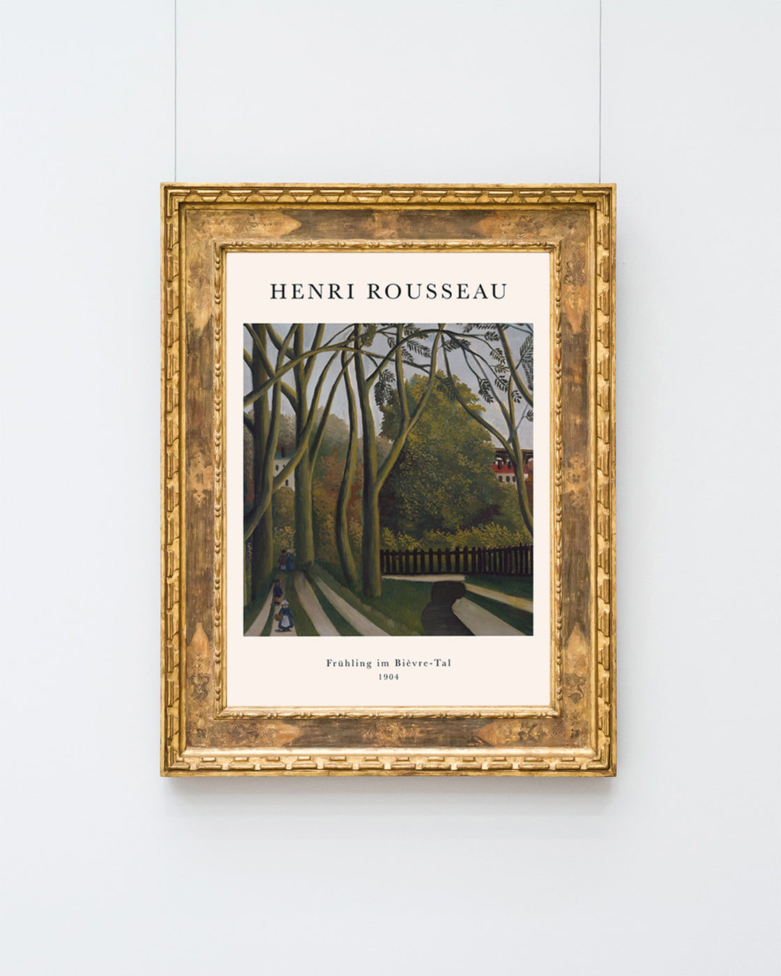 Henri Rousseau - Museum-Poster Frühling im Bièvre-Tal