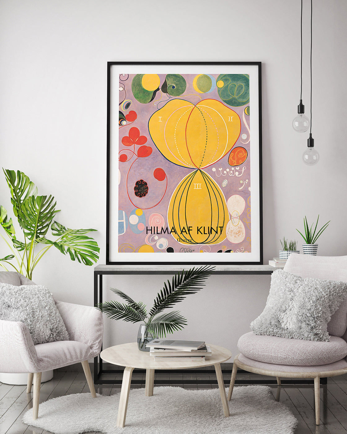 Hilma af Klint - Museum-Poster  The Ten Largest, No 7, Adulthood (1907)