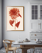 Blumenzeichnung - Sonnenblume