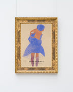 Egon Schiele - Museum-Poster II Stehendes Mädchen, Rückansicht