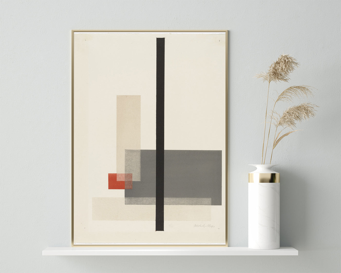 László Moholy Nagy - Abstrake Formen