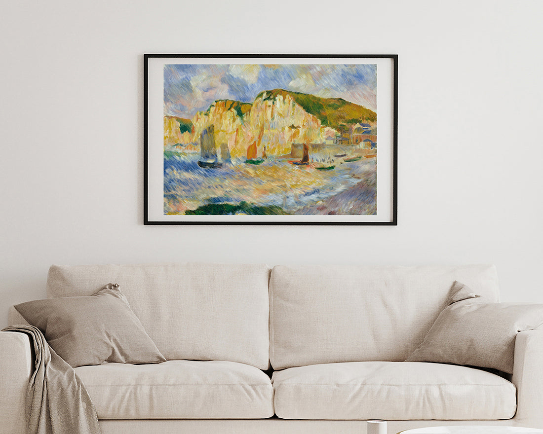 Auguste Renoir - Meer und Klippen